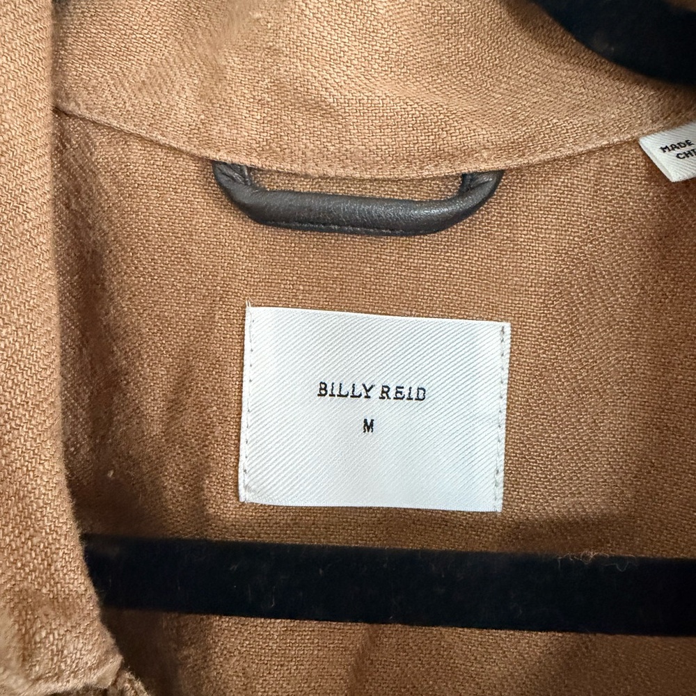 Billy Reid Linen Trucker’s Jacket - Picture 4 of 6